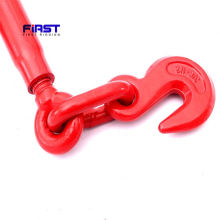 US TYPE RED PAINTED STANDARD L140 RATCHET TYPE LOAD BINDER